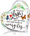 Heart Shape Memorial Gift for Loss of Mother or Father